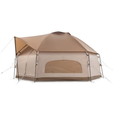 China Waterproof Portable Sun Shelter Aluminum Alloy Outdoor Tents Camping Mongolian Yurt Tent for sale