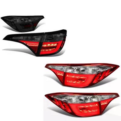 China ABS+PC LED Tail Lights Red Lens Smoke Lens For Toyota Corolla SE/LE USA Version 2014-2018 Tail Lamp Tail Light Assembly for sale