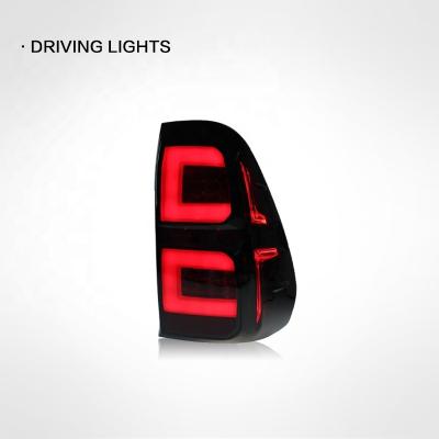 China High Quality Tail Light Upgrade Modified Rear Lamp For Toyota Hilux Vigo 2016 2015 Led Tail Light Smoke Tail Light Hilux Rear Tail Light for sale