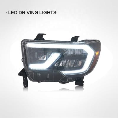 China For Toyota Sequoia 2007-2013 Headlight Assembly Model Sequoia LED Flame Turn Signal Modified Daytime Running Light Headlight For SEQUOIA Headlamp for sale