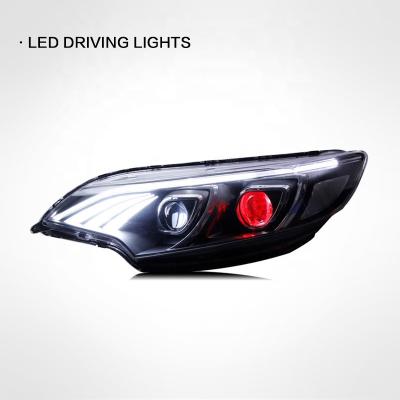 China Frontlamp suitable for Honda 2014-2020 New Honda Headlight Assembly Retrofit LED Bifocal Lens Xenon Headlight Fit Fit Daytime Running Light Headlight for sale