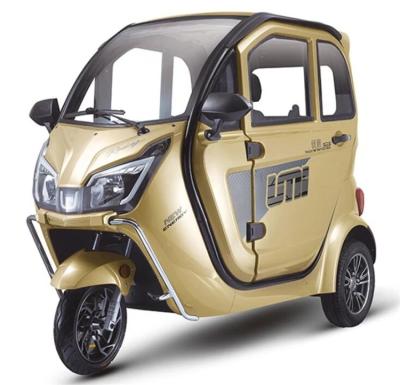 China Passenger Enclosed Electric Tricycle For Adults 3 Seats New High Speed ​​Mini Mobile Tuk Tuk Car High Level Road Legal Register for sale