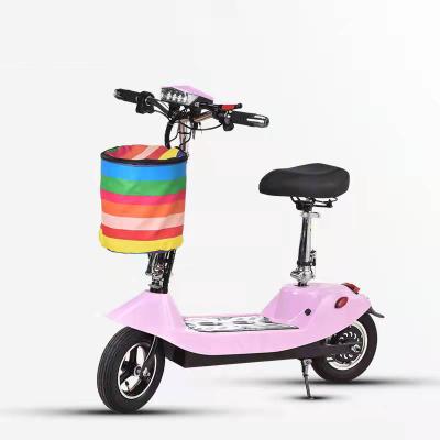 China Unisex Kids Electric Dirt Bikes Bike Folding Two Wheel Mini Smaller Bicycle Scooter Adults E-bike Scooter E-Bike For Kid for sale