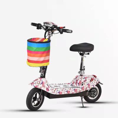 China Mini Smaller Aluminum Lithium Battery Folding Unisex Two Wheel Electric Bike E-Bike Bicycle Scooter E-scooter Adults for sale