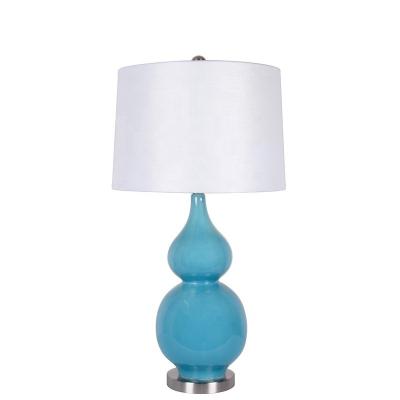 China Modern Creative Bedside Dresser Shape Squash Fashion Ceramic Table Lamp for sale