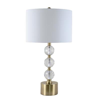 China 2023 Modern High Quality Modern Facet Ball Hotel Crystal Table Lamp for sale