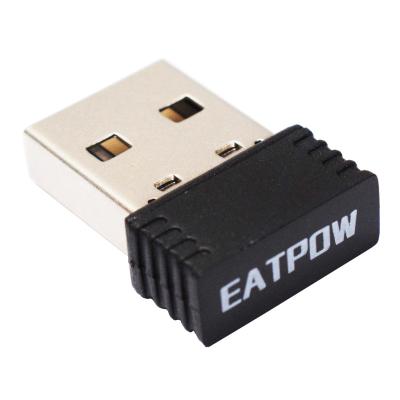 China Laptop/desktop EATPOW 150Mbps mini usb wifi adapter 2.4Ghz  Network Card 150Mbps USB Adapter Wireless Dongle   for Pc Desktop for sale