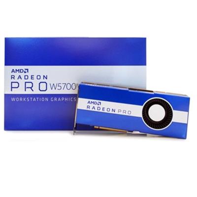 China Radeon Pro w5700 8GB MAP VGA Multi Screen Modeling Drawing Desktop Rendering Splicing Professional Graphics Card W5500 W6600 W6800 for sale