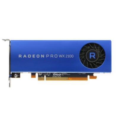 China Desktop VGA CARD Pro WX2100 2g Radeon Graphics 3d Rendering Modeling Design Professional Graphics Card WX3100 WX4100 WX3200 WX5100 for sale