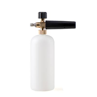 China New NBT China-chic OEM Car Jet Lance Heavy Duty Brass Car Cleaning Wash 1/4' Quick Connect Car Wash Foam Snow Cannon for sale