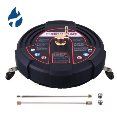 China Cleanig Road Of 3000 PSI Pressure Washer Accessories Force Hand To Rotary Scrub Car Machine Pressure Washer Surface Cleaner for sale