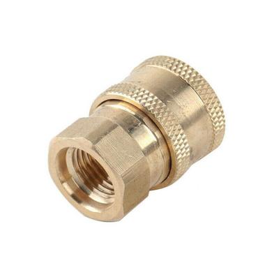 China China-chic New Wholesale China Made Quick Connecting Brass M14 M22 Car Wash Machine Male Female Adapter for sale