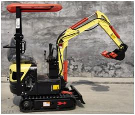 China 950kg Mini Construction Digger Machine 1800mm Diepteweg die Machine LG12E maken Te koop