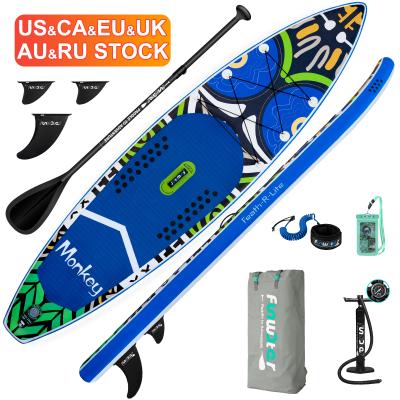 China FUNWATER Dropshipping High Quality Unisex OEM SUP Inflatable Stand Up Paddle Board All Round 11' SUP Inflatable Paddleboard for sale