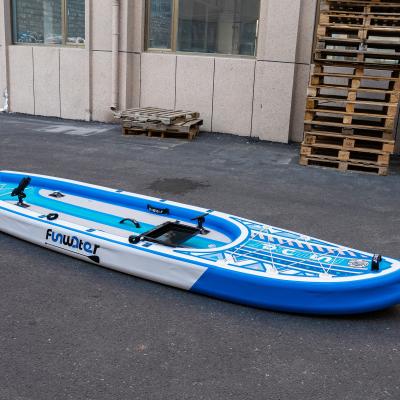 China 0.9mm PVC China Manufacturer Supply OEM Fishing Kayak Sit Top Kayak Fishing 10ft Pedal Kayak Fishing for sale