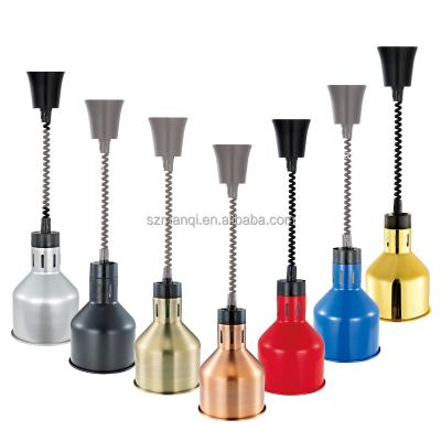 China Widely used in Commercial Catering Food Light Bulb Cafeteria Food Heater Lamp Hanging Food Warmers for Hospitality Industry for sale