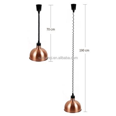 China Party/Restaurant Kitchen Equipment Buffet/Buffet Food Lamp Hanging Food Warmer Heat Lamp For Restaurant for sale