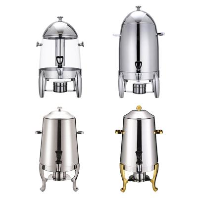 China Eco-friendly Electric Heating Electric Coffee Warmer Stainless Steel Coffee Dispenser For Buffet for sale