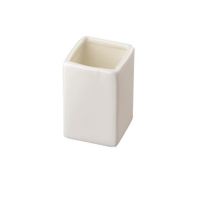 China Disposable Hotel and Home Container Disposable Ceramic Toothpick Holder for sale