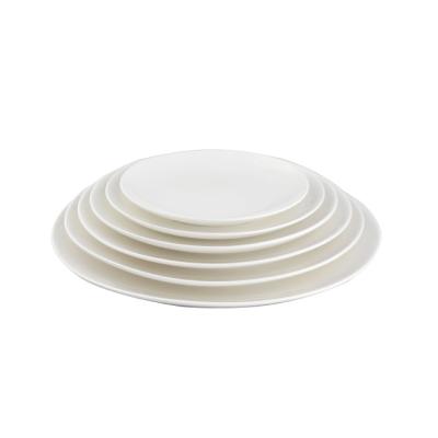 China Wholesale Disposable Fine Dish Set Porcelain Ceramic Dishes Porcelain Dinner Dish Set Restaurant Dinnerware Set for sale