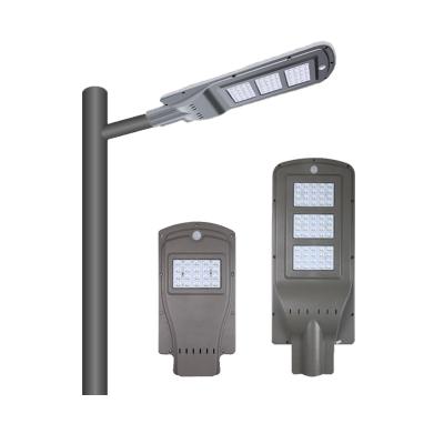 China ROAD Sunmaster Outdoor Waterproof Ip65 50w 80w 100w All Aluminum Landscape In One Solar Street Light for sale