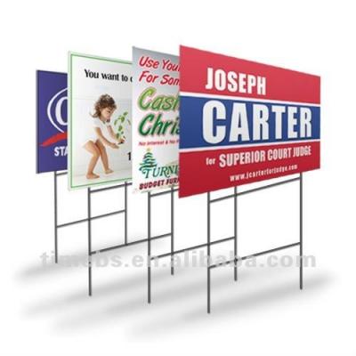 China PP Corrugated Plastic Billboard Customized Size for sale