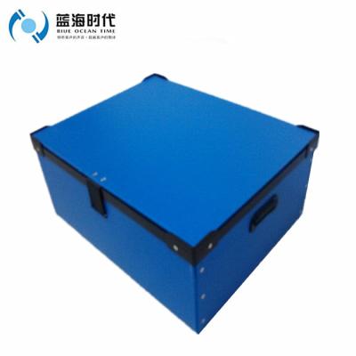 China Recyclable stackable pp corrugated plastic danpla box corflute crates with dividers for sale