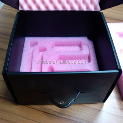 China Recyclable Anti-Static Corrugated Plastic Box For CPU Processor Packaging for sale