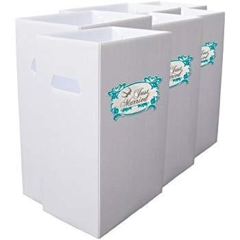 China Sustainable Collapsible Corrugated Plastic Recycle Bins Indoor Use For Paper Boxes for sale