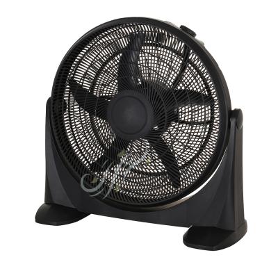 China Modern Plasti 20 Inch Air Floor Fan Electronic Powerful Industrial Industrial Fan Commercial Cooling High Speed ​​Fan With Quick Mount for sale