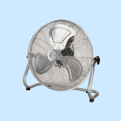 China Good Quality Hotel 20 Inch Floor Fan Powerful Industrial Hot Commercial Household Garage Sale Floor Fan for sale