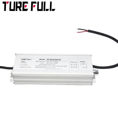 China PF>0.95 LED Current 0-10v Constant Dimming No Flickering Led Driver ZF-HLB-200-60 for sale