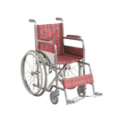 China Lightweight Eco-Friendly Wheelchair with Various Flip Back Arm and Front Rigging Options for sale