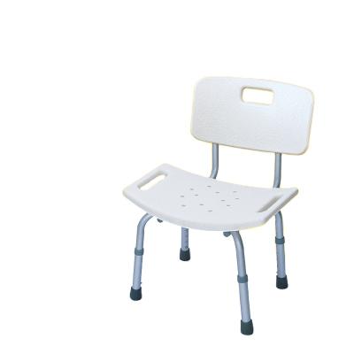 China Hospital Home Outdoor Aluminum Height Adjustable Plastic Bench With Backrest JL798L for sale