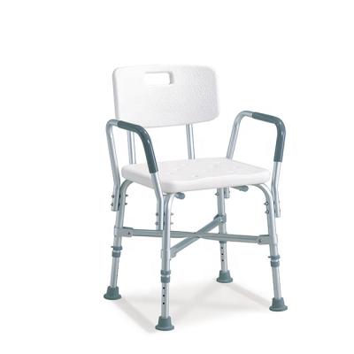 China Best Selling Bath Chair Shower Chair Aluminum Heavy Duty Bariatric Lightweight Old Man Used Shower Chairs For Handicapped For The Elderly for sale