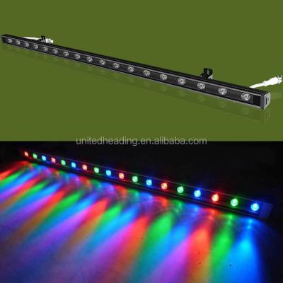 China Aluminum high power IP65 dmx 18W/24W/36W outdoor rgb led wall washer for sale