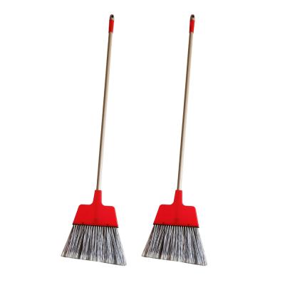 China PP+PET Material And Outdoor PP Broom Main Material Plastic Broom for sale