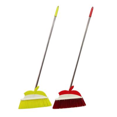 China Home Use Grass Body Part Broom Handle And Broom Material Brooms for sale