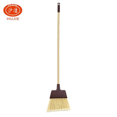 China Flower End To Easily Pick Up Broom Economical Dust Cleaning Tool Stainless Steel Broom Plastic Stick for sale