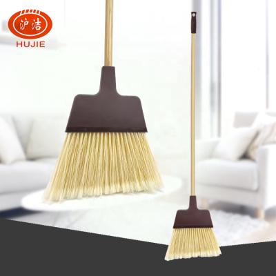 China Flower end to easily pick up America fine screw dust broom sweeper floor angel bamboo broom for sale