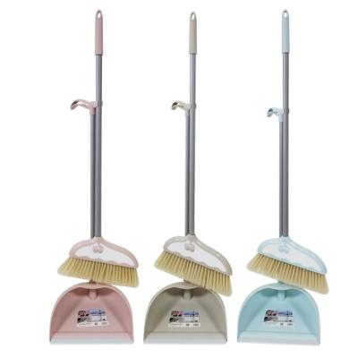 China House. hotel hotel use and broomstick plastic material, dustpan with long handle for sale