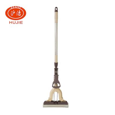 China Sustainable Sponge Broom Soft Handle PVA Telescopic Broom For Home Easy Broom for sale