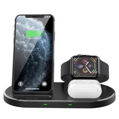 China Samsung 3 in 1 Fast Wireless Charger 15W Charging the Mobile Phone for Iwatch Wireless Charger Quick Response Wireless Charger for sale