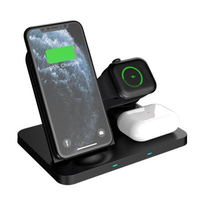 China Samsung Best-Selling Qi Fast Wireless Charger Removable Magnetic Ball 3 In 1 Wireless Charger for sale