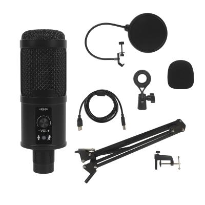 China Professional MIC USB Microphone Microfono Condenser Studio Instrument Condenser Microphone for sale