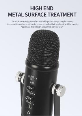 China USB Microphone Condenser Microphone Package Mic Kit With U-shaped Steady Microphone Package For Streaming/Podcasting for sale