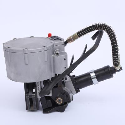 China Food Steel Band And Mini Cotton Automatic Steel Band Metal Sealer 20Mm Cut Tying Machine For Band for sale