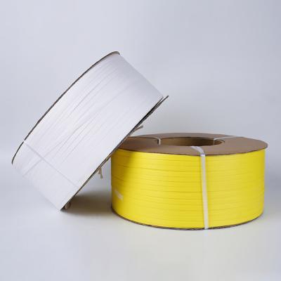 China Wrapping Machine Factory Making Price 6mm Embossed PP Plastic Strapping Tape Polypropylene Strap for sale