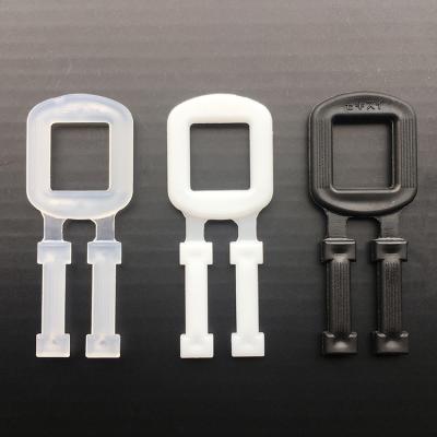 China Manual Wrapping Seal 12.5mm Plastic Strapping Manual PP Ties Wrapping Clip Plastic Buckles Clip For PP Strap Wrapping for sale