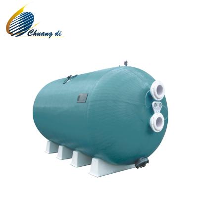 China Aqua Large HS Commercial Horizontal Fiberglass Pool Sand Filters for sale